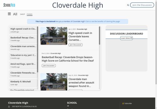 Cloverdale High