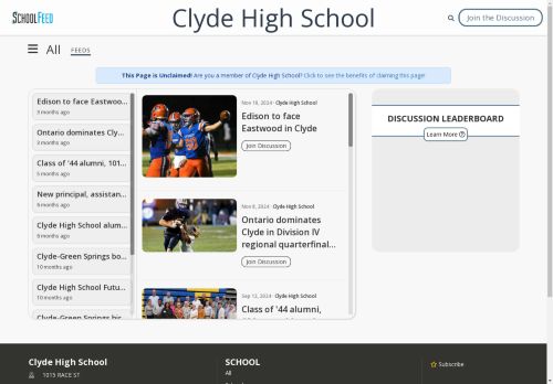 Clyde High School