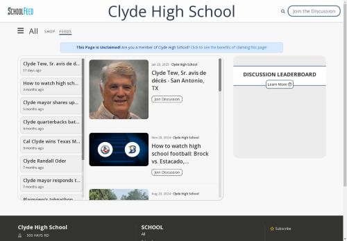Clyde High School