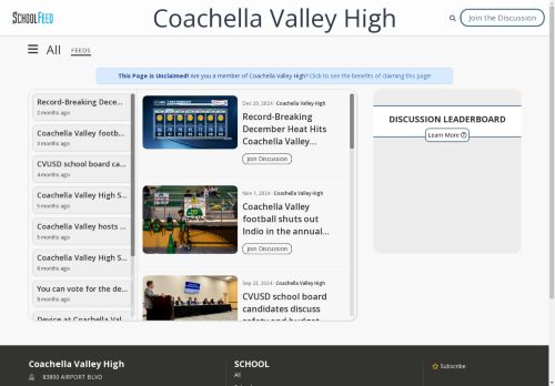 Coachella Valley High