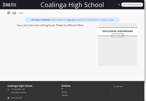 Coalinga High School