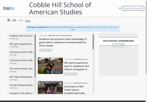 Cobble Hill School of American Studies