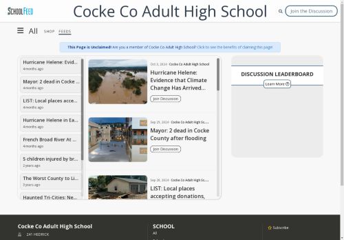 Cocke Co Adult High School