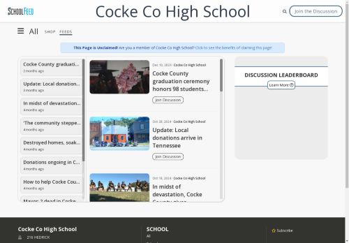 Cocke Co High School