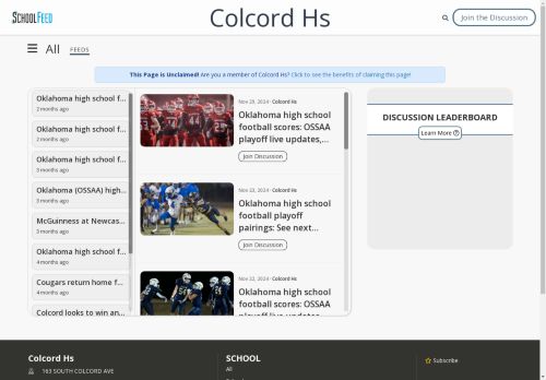 Colcord Hs