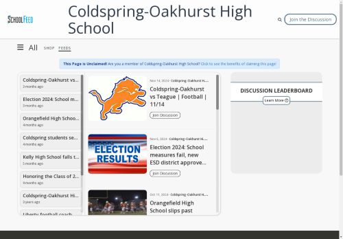 Coldspring-Oakhurst High School