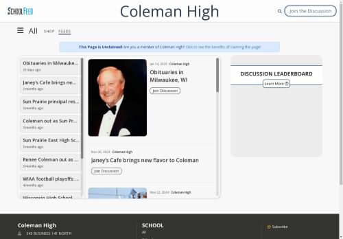 Coleman High