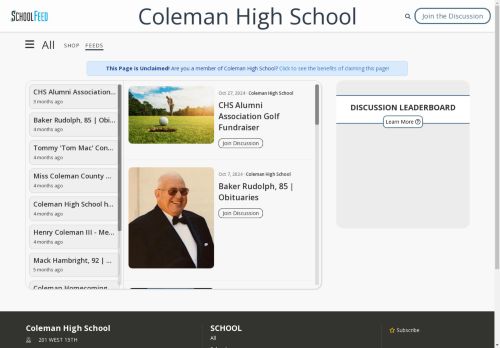 Coleman High School