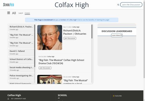 Colfax High