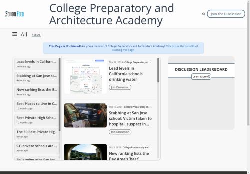 College Preparatory and Architecture Academy