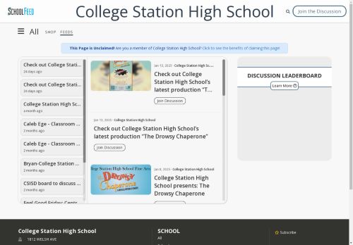 College Station High School