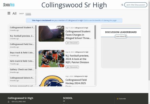 Collingswood Sr High