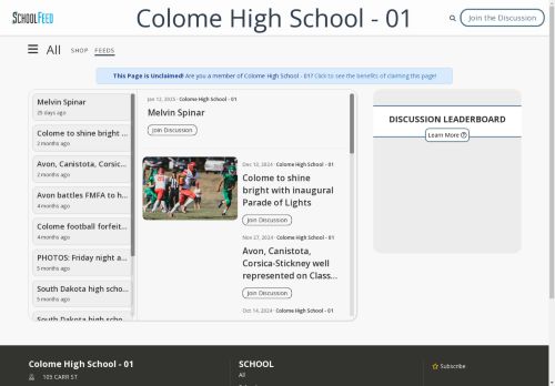 Colome High School - 01