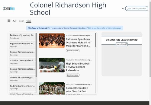 Colonel Richardson High School