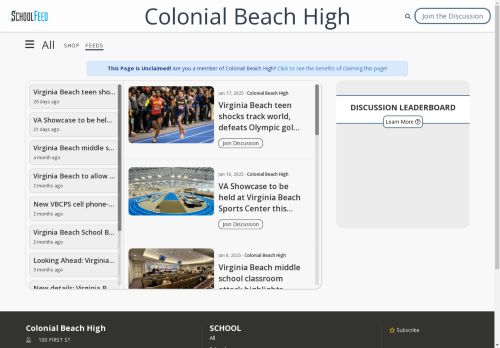 Colonial Beach High