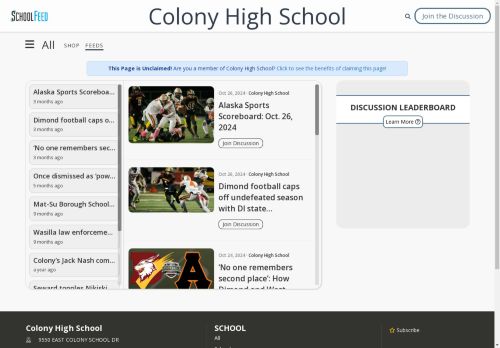 Colony High School