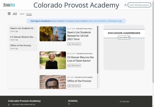Colorado Provost Academy