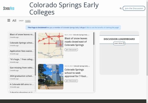 Colorado Springs Early Colleges
