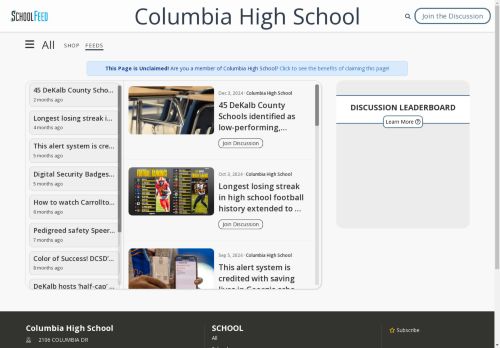 Columbia High School