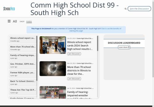 Comm High School Dist 99 - South High Sch