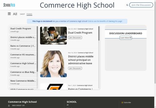 Commerce High School