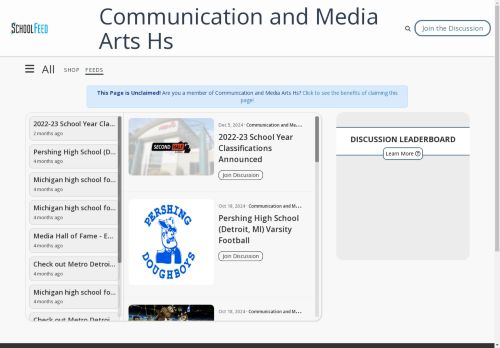 Communication and Media Arts Hs