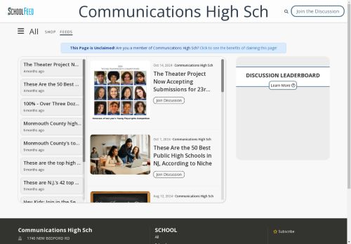 Communications High Sch