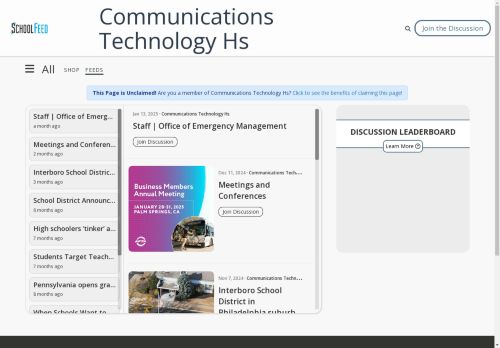 Communications Technology Hs