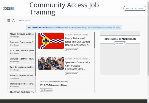 Community Access Job Training