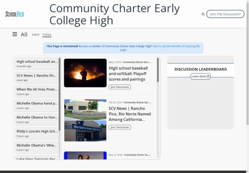Community Charter Early College High