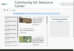 Community Ed. Resource Center