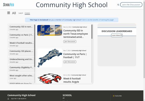 Community High School