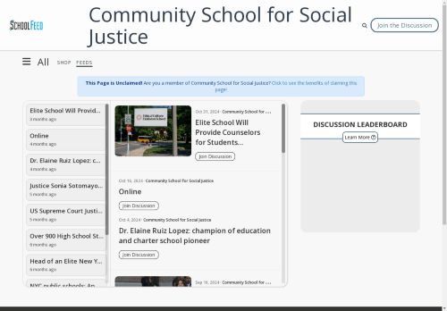 Community School for Social Justice
