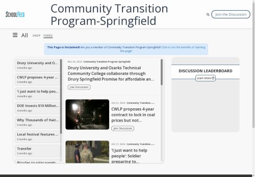 Community Transition Program-Springfield