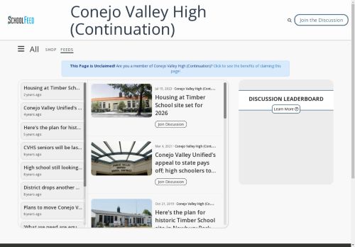 Conejo Valley High (Continuation)