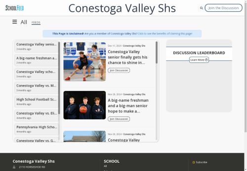 Conestoga Valley Shs