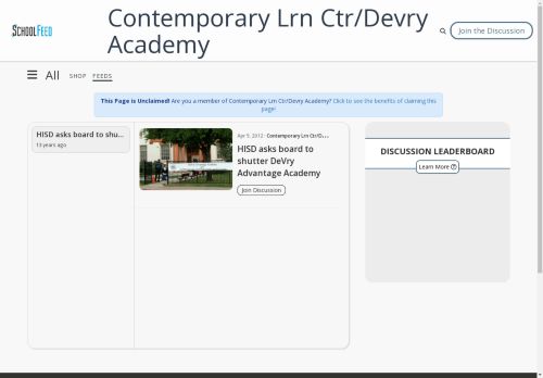 Contemporary Lrn Ctr/Devry Academy
