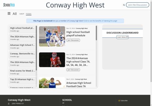 Conway High West