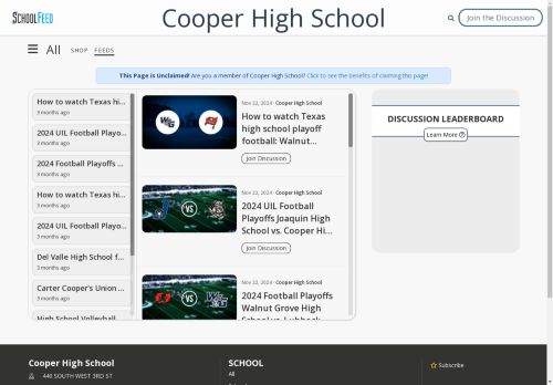 Cooper High School