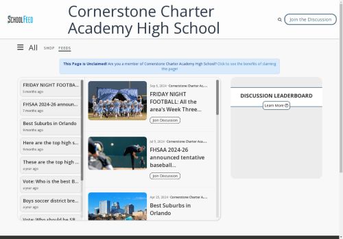 Cornerstone Charter Academy High School