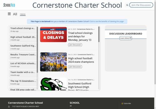 Cornerstone Charter School