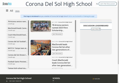 Corona Del Sol High School