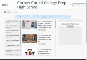 Corpus Christi College Prep High School