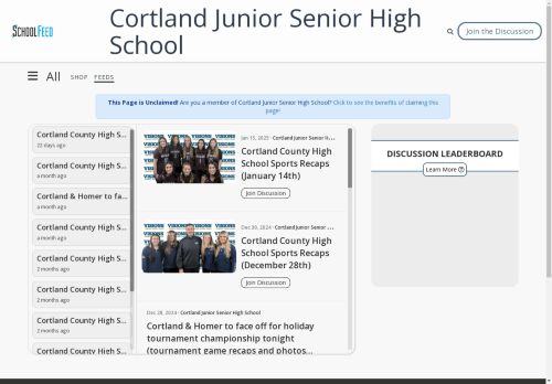 Cortland Junior Senior High School