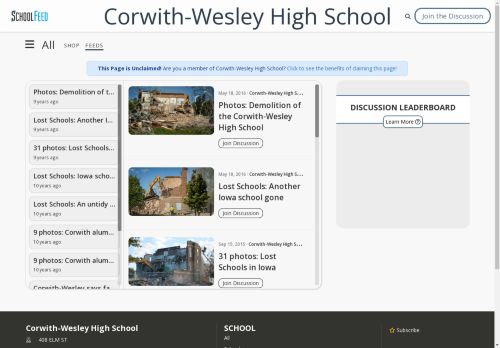 Corwith-Wesley High School