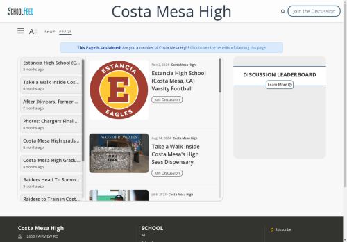 Costa Mesa High