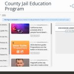 County Jail Education Program