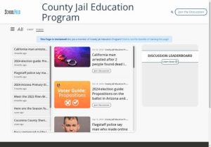 County Jail Education Program