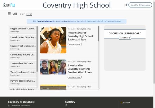 Coventry High School