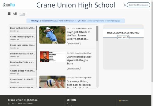 Crane Union High School